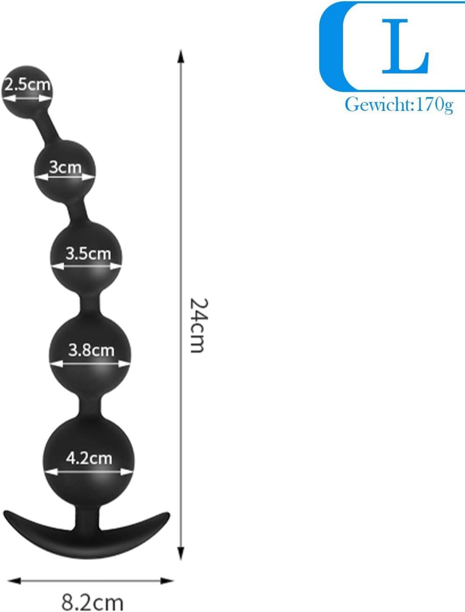 Silikon Analkugeln Buttplug Analplug Analkette Anal beads Männer Frauen