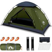 Night Cat Campingzelt 1 2 Person wasserdichte Rucksackzelt 2
