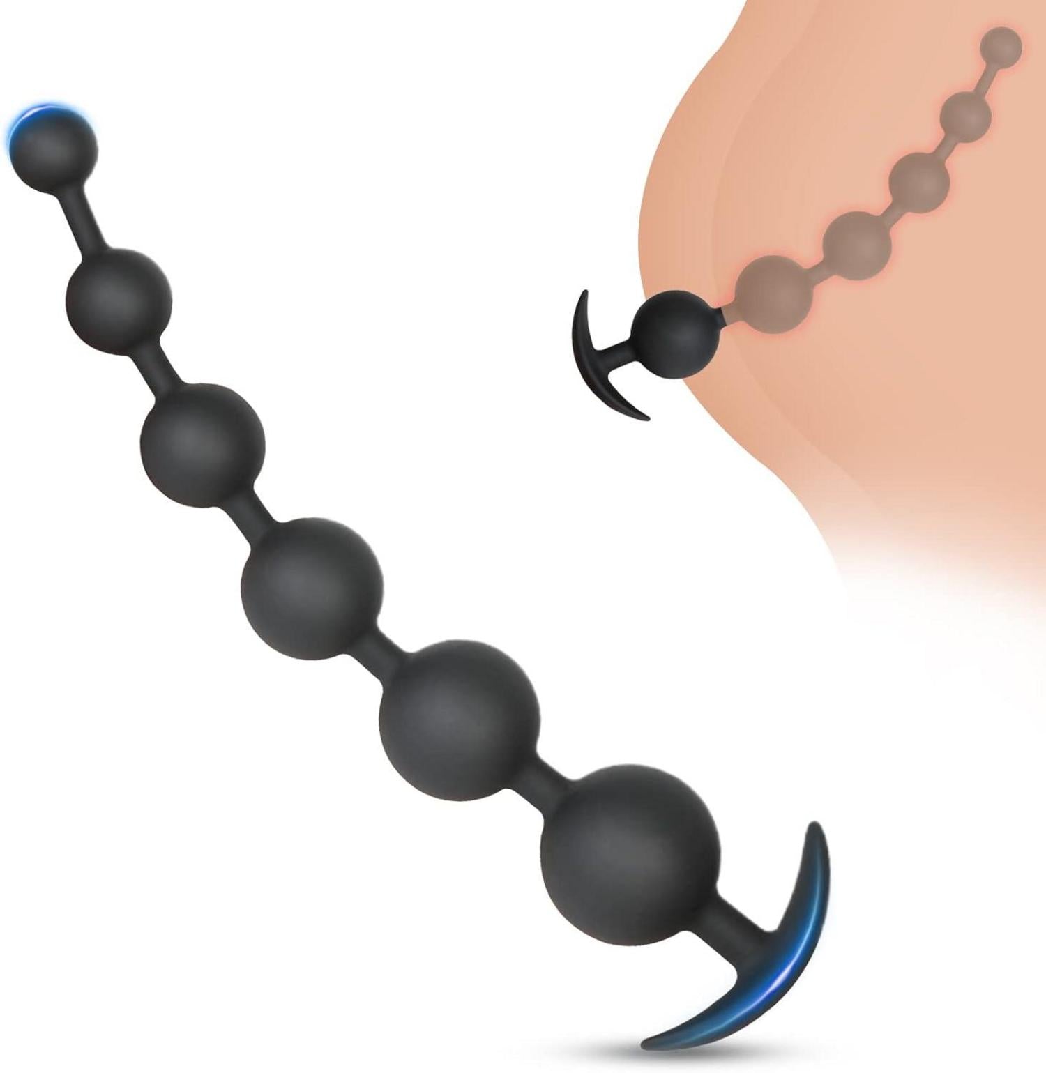 Analplug Silikon Analkugeln Buttplug Analkette Sexspielzeug XL