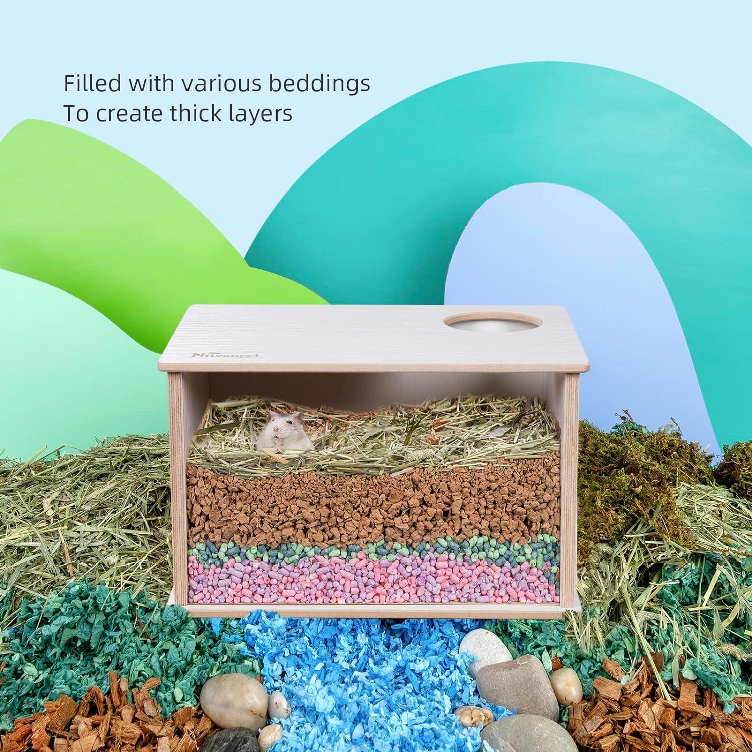 Hamster Grabbox für syrische Zwerghamster Roborowski Campbell-Hamster