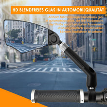 Arkham Fahrradspiegel Blendschutz 2 Stück HD Echtglas
