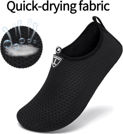 Limberun Wasserschuhe Badeschuhe Damen Schwarz EU 34/35