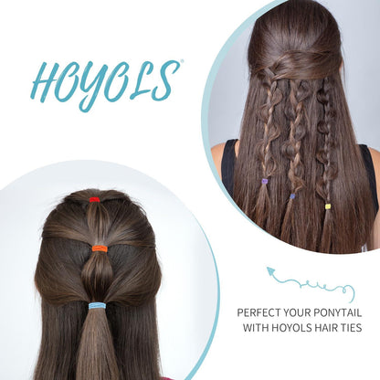 Elastische Haargummis Damen Herren Mädchen 56 Stk. Dickes Lockiges Haar