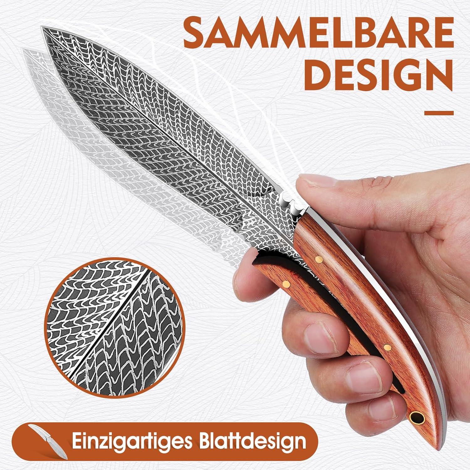 Tolles Outdoor Survival Messer Full Tang Klinge Camping