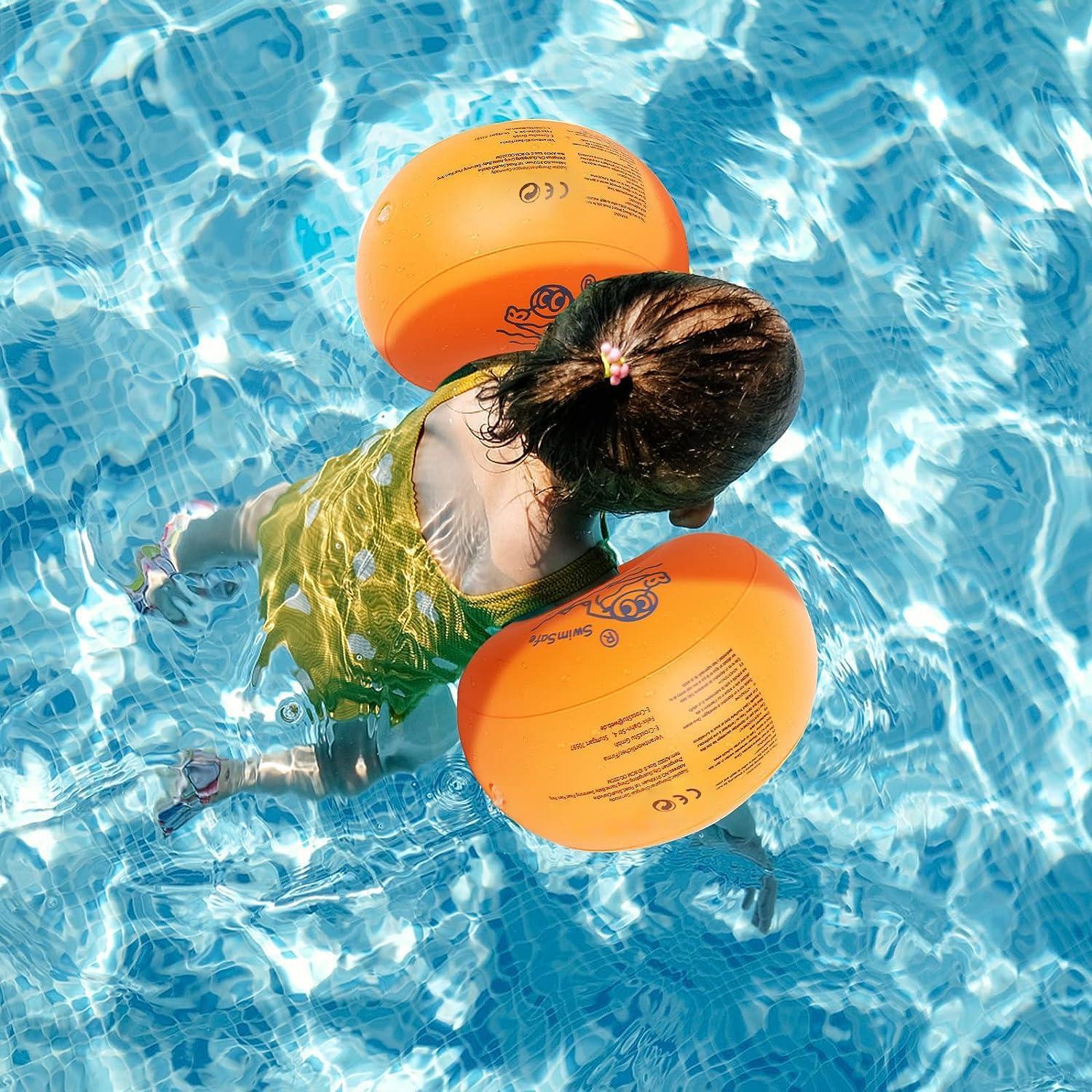 JSRHEEM Schwimmflügel Kinder 1-6 Jahre Schaumkern Sicherheitsventil