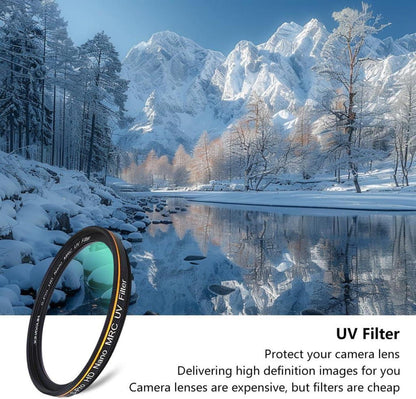 UV Filter 40.5mm S-Pro HD Nano MRC B270 Schott Glas 28-Lagig