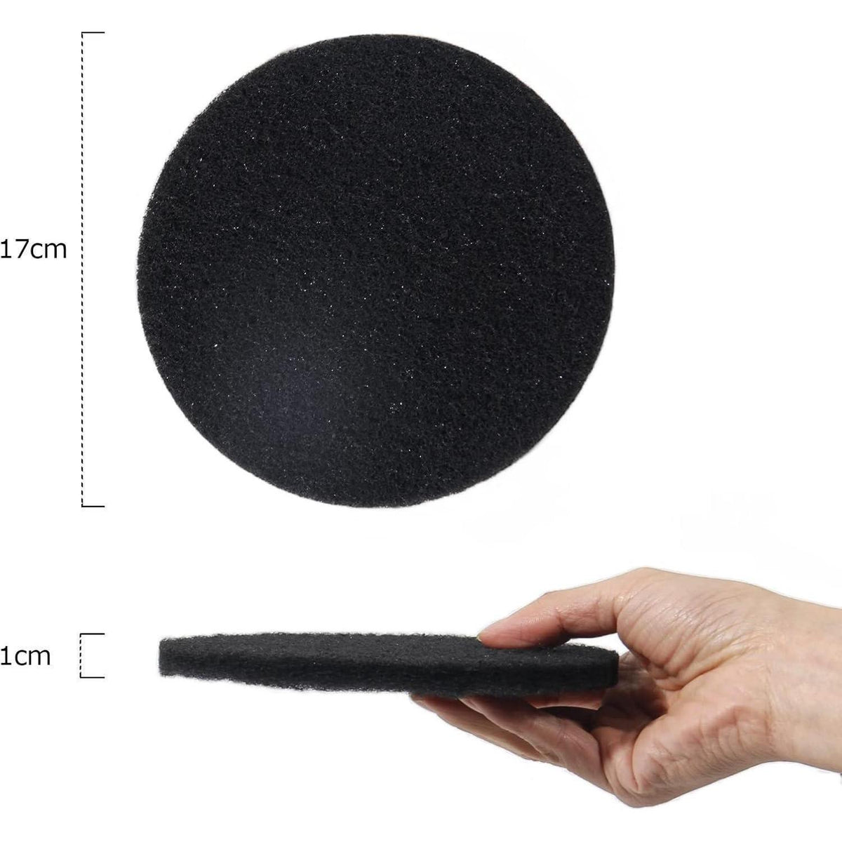 Aktivkohlefilter für Biomülleimer – 10 Stück