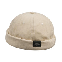 Docker Cap Baumwolle – Seemannsmütze Herren & Damen | Beige