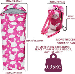 Kinder Schlafsack 3 Jahreszeiten Camping