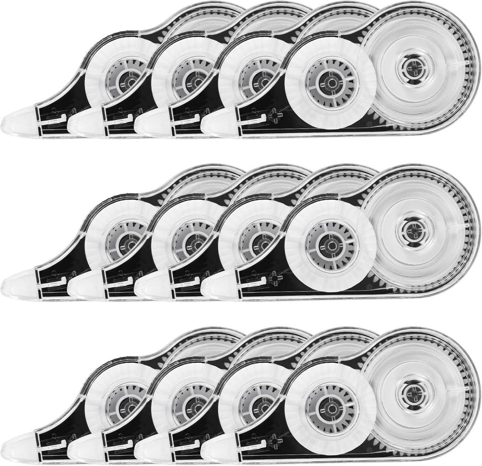 12er Korrekturroller Set 12m x 5mm Schüler Büro Zuhause