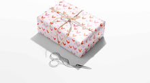 Rosa Geschenkpapier Set 3 Rollen Mädchen