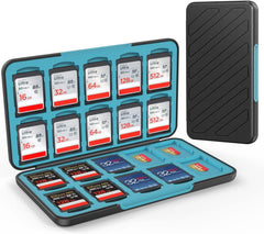 Speicherkarten Etui für SD und Micro SD Karten mit 20 Steckplätzen