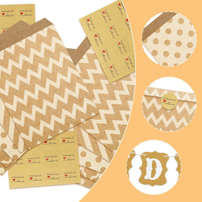 71tlg Candybar Zubehör Set Tüten Sticker mit Zuckerzangen