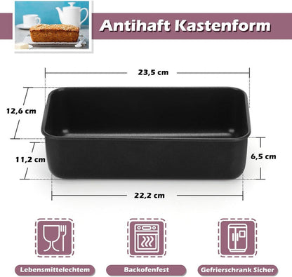 Onader Brotbackform Antihaftbeschichtet Edelstahlkern