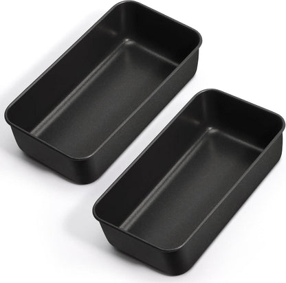 Brotbackform 2er-Set Antihaftbeschichtet Edelstahlkern 23,5x12,6x6,5cm