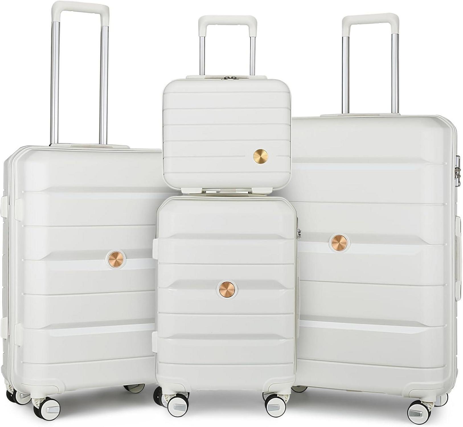 4tlg Sea Choice Kofferset Hartschalen Trolley mit TSA-Schloss