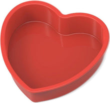 Silikon Herz Backform Kuchenform Antihaft Ø 20cm Pudding 1 Stück