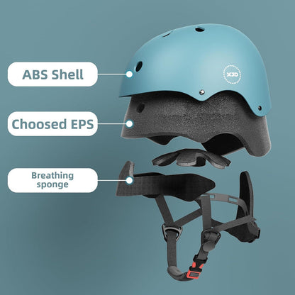Kinder Jugend Fahrradhelm Multisport CE-Zertifizierung Blau