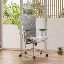 Ergonomischer Bürostuhl mit 3-Wege-Armlehnen und verstellbarer