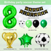 Fußball Luftballon Set 8 Jahre Geburtstag Dekoration
