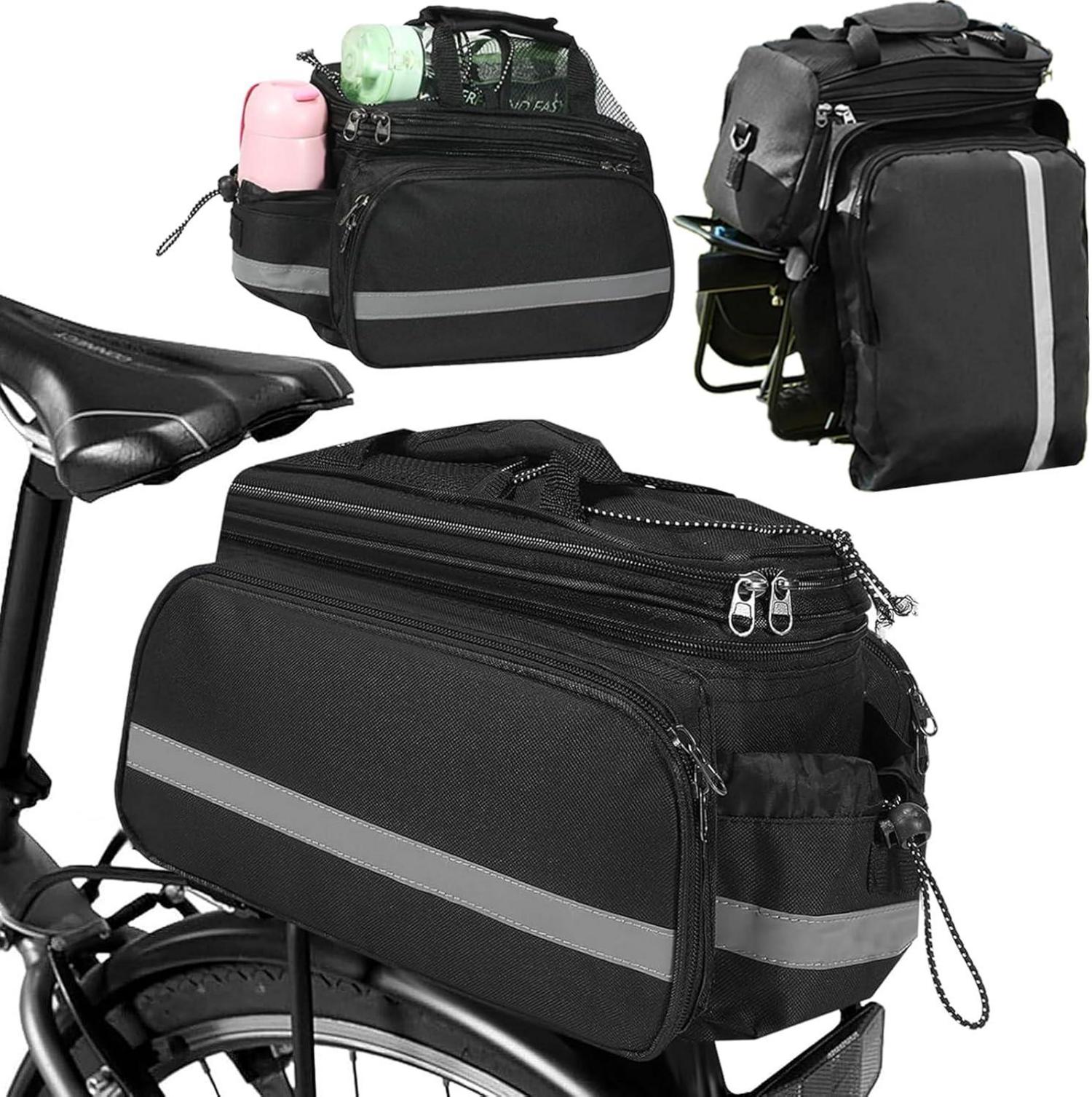 Fahrrad Gepäckträgertasche 10-20L Wasserdicht Reflektierend