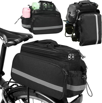 Fahrrad Gepäckträgertasche 10-20L Wasserdicht Reflektierend