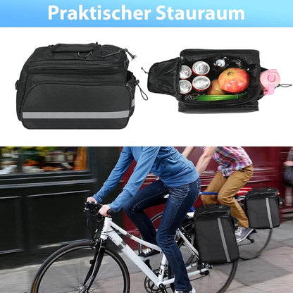 Fahrrad Gepäckträgertasche 10-20L Wasserdicht mit Reflektierend und