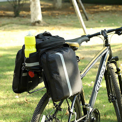 Fahrrad Gepäckträgertasche 10-20L Wasserdicht mit Regenschutz und Reflektierend