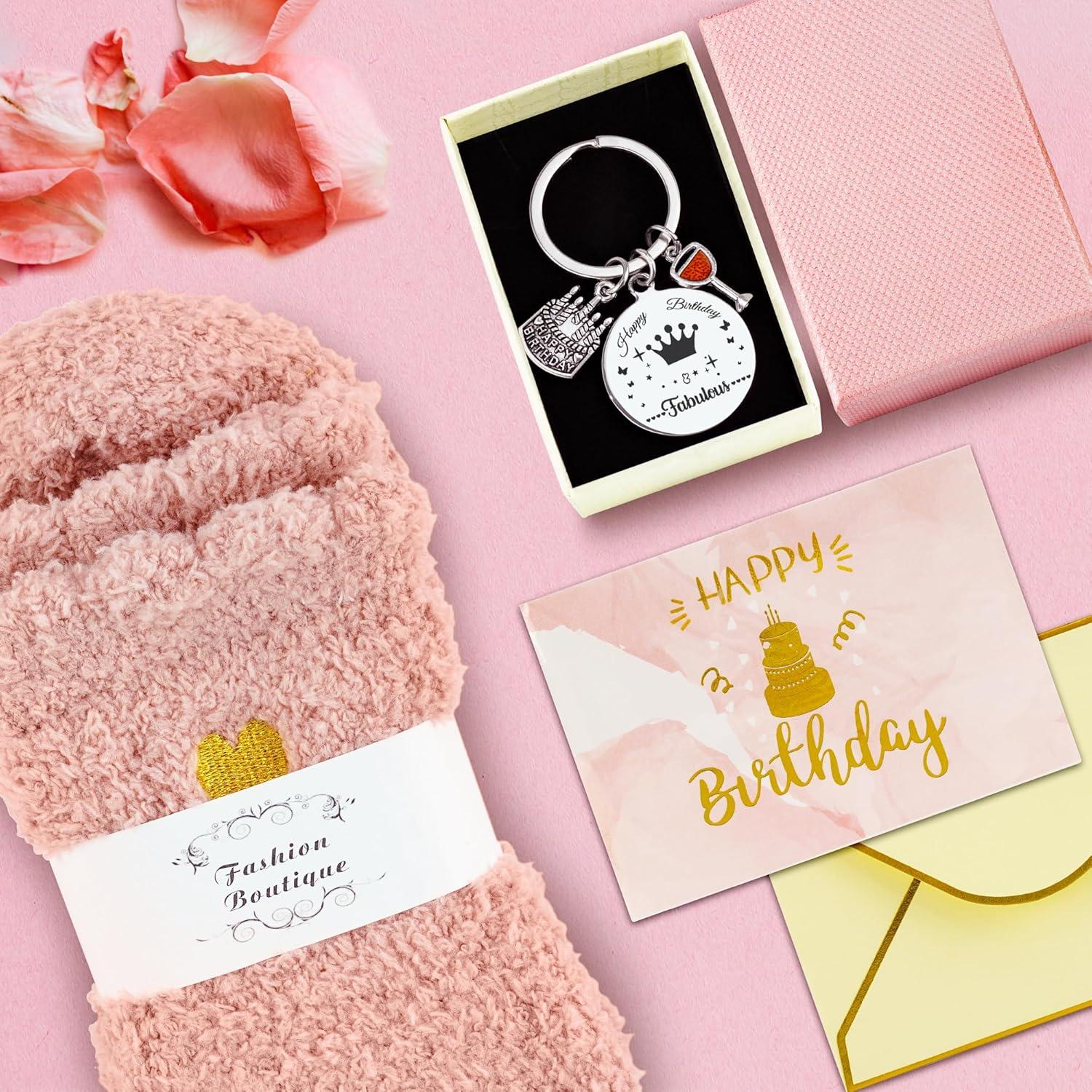 Epessa Geburtstagsgeschenkset Frauen Freundin Schwester Mama 18 30 50 60