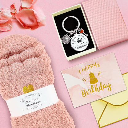 Epessa Geburtstagsgeschenkset Frauen Freundin Schwester Mama 18 30 50 60