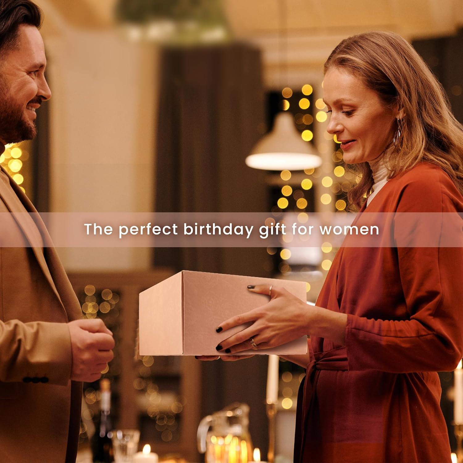 Epessa Geburtstagsgeschenkset Frauen Freundin Schwester Mama 18 30 50 60