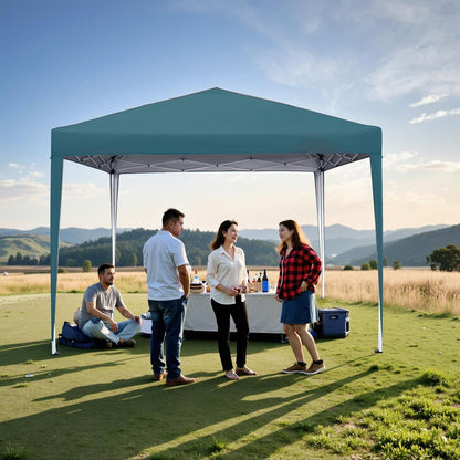 Faltpavillon 3x3m mit Seitenteilen – Garten & Partyzelt