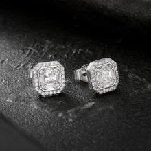KRKC&CO S925 Silber Ohrringe Herren Iced Out 14K Gold