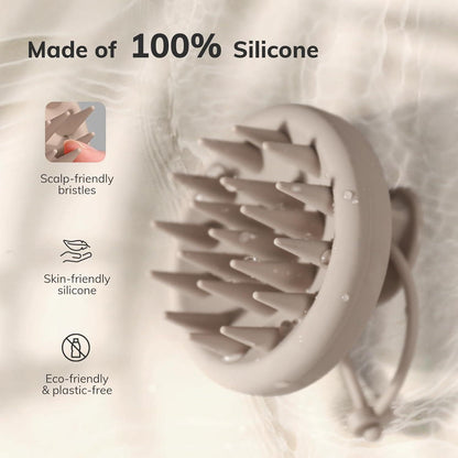 Silikon Kopfhaut Massagebürste Shampoo Bürste Peeling