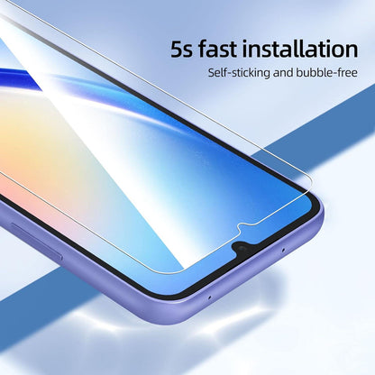 Panzer Schutz Glas Samsung Galaxy A34 5G 3er Set 9H Härte Ultra-klar