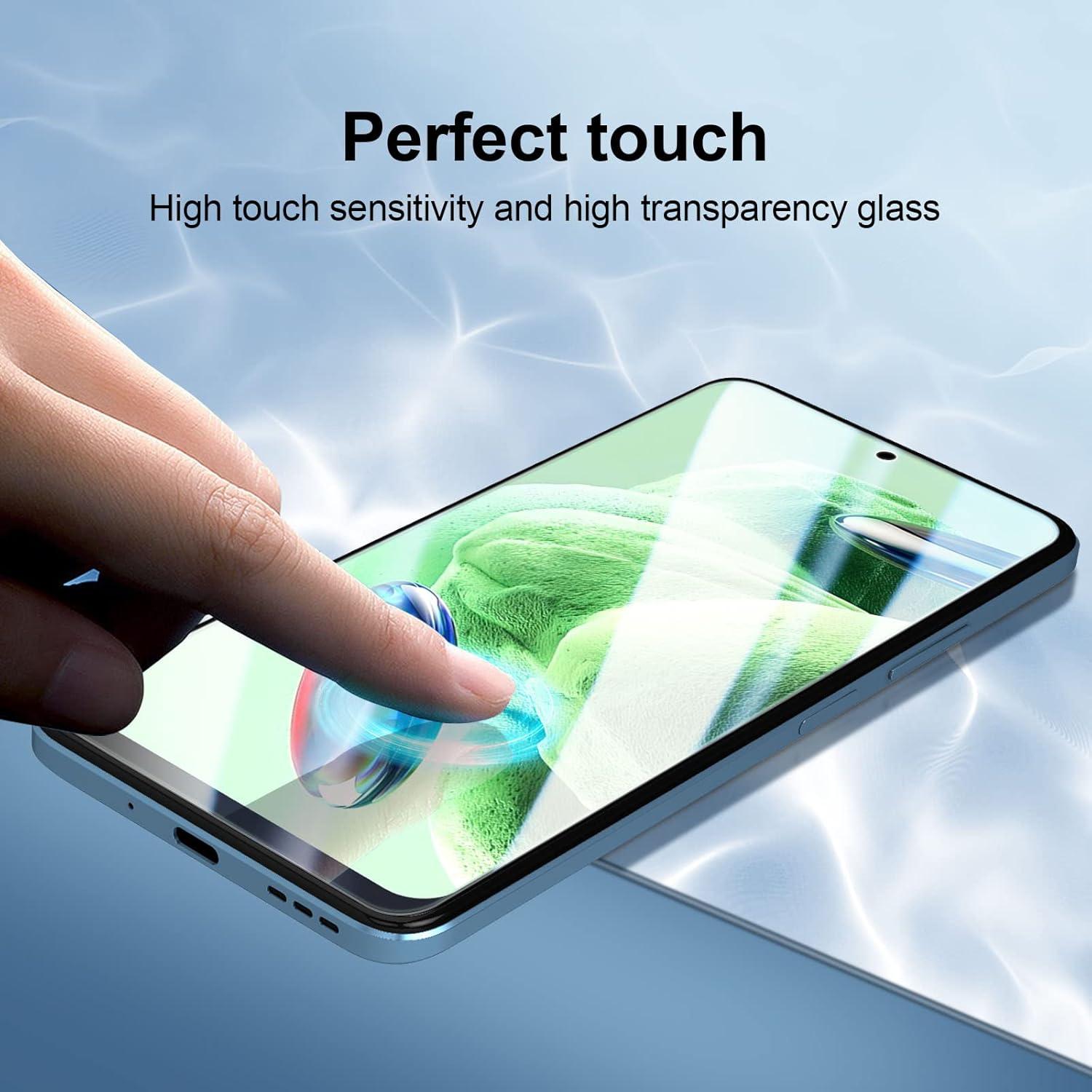 Schutzglas Xiaomi Redmi Note 12 5G/4G 3er Pack 9H Ultra-klar