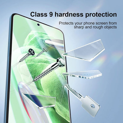 Panzer Schutz Glas Xiaomi Redmi Note 12 5G/4G 3er Pack 9H&DH 0.33mm Ultra-klar
