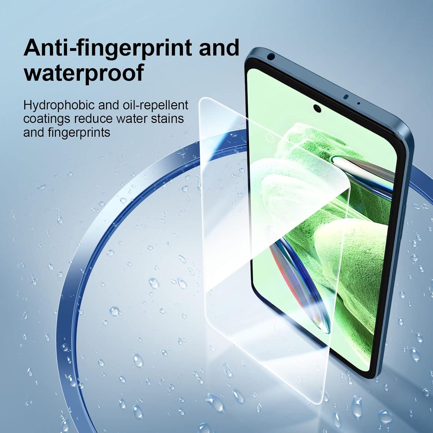 Panzer Schutz Glas Xiaomi Redmi Note 12 5G/4G 9H Displayschutzfolie