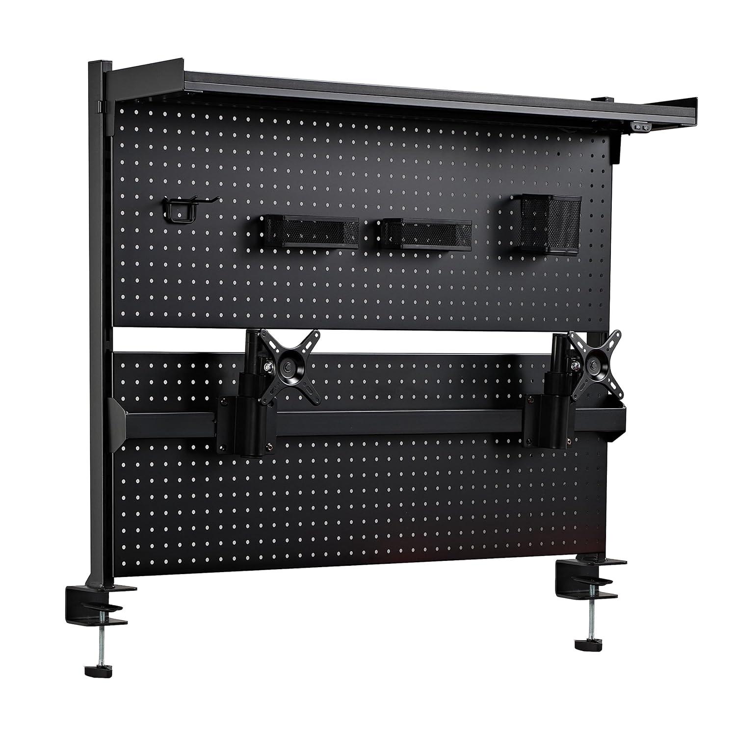 EUREKA ERGONOMIC LED Schreibtisch Stecktafel Dual Monitor