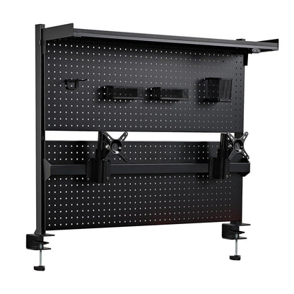 EUREKA ERGONOMIC LED Schreibtisch Stecktafel Dual Monitor