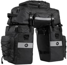 Wasserdichte Fahrradtasche 3-in-1 Multifunktion Gepäckträger Rucksack