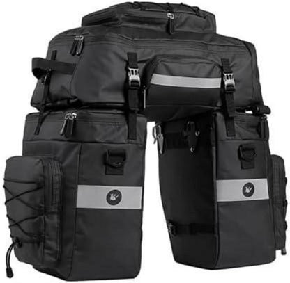 Wasserdichte Fahrradtasche 3-in-1 Multifunktion Gepäckträger Rucksack