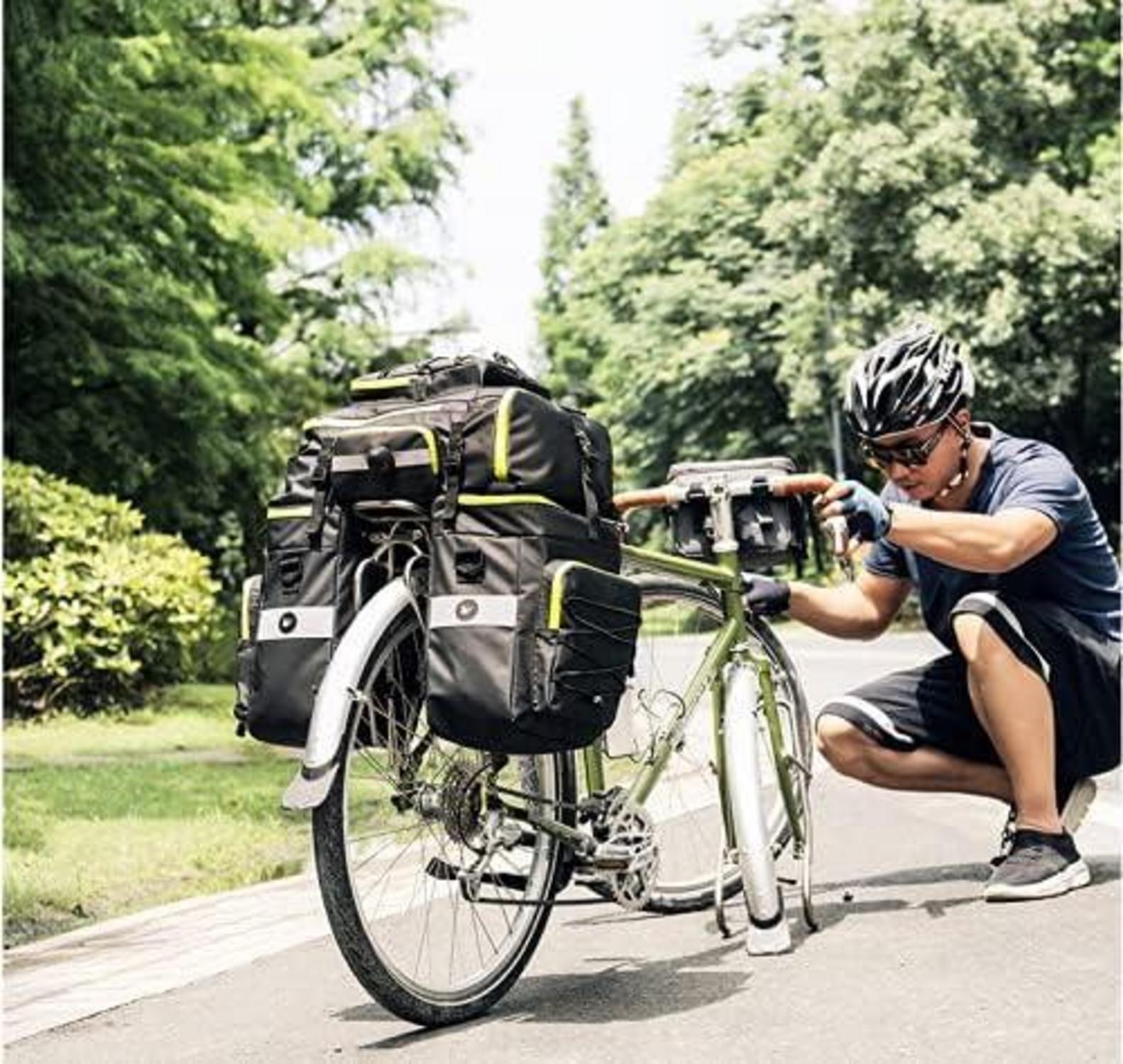 Fahrradtasche 3-in-1 Multifunction wasserdicht Gepäckträger Rucksack