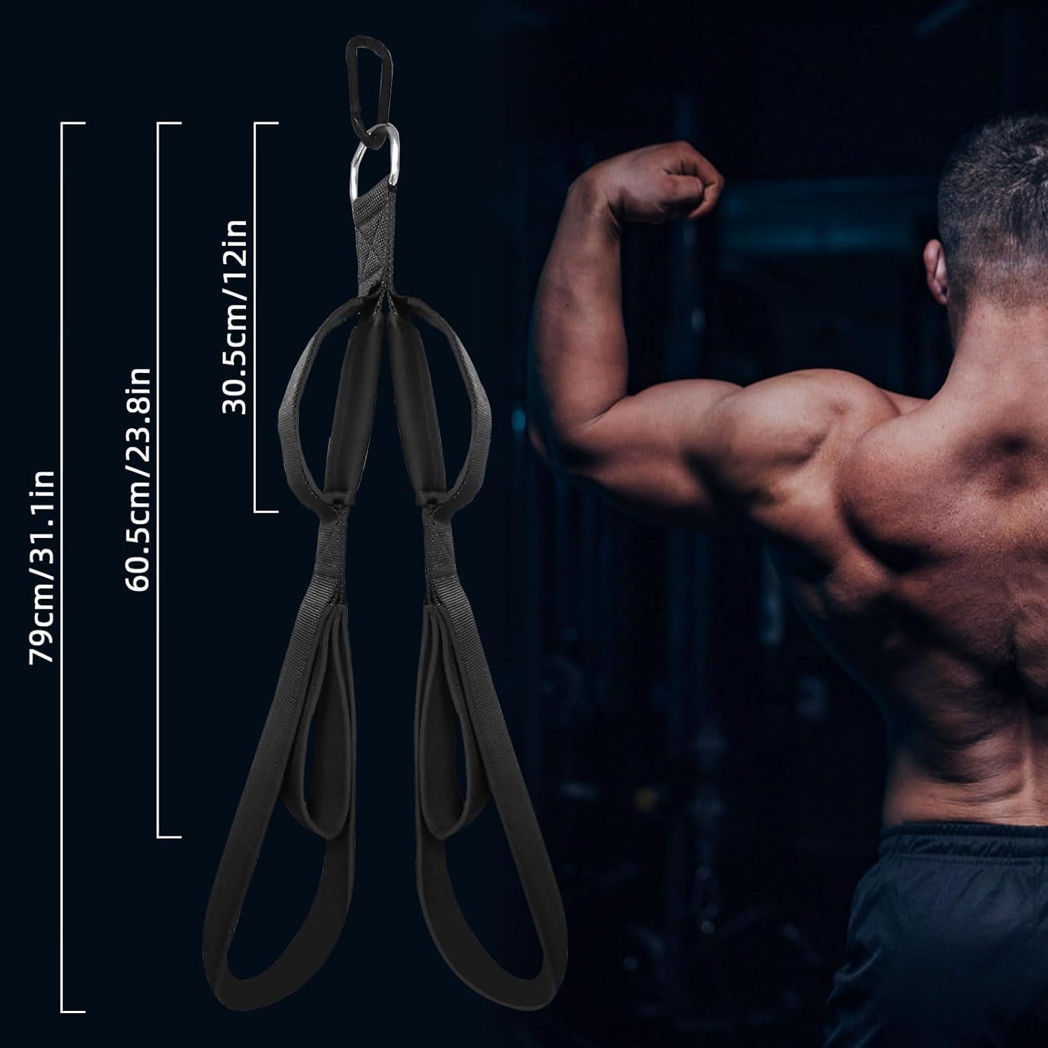 Trizepsseil mit Karabinerhaken Gym Fitness Bodybuilding