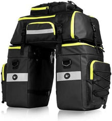 Fahrradtasche 3-in-1 Multifunction wasserdicht Hohe Kapazität Grün