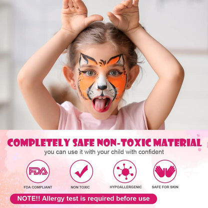 Kinder Bodypaint Schminkpalette - 16 Farben für