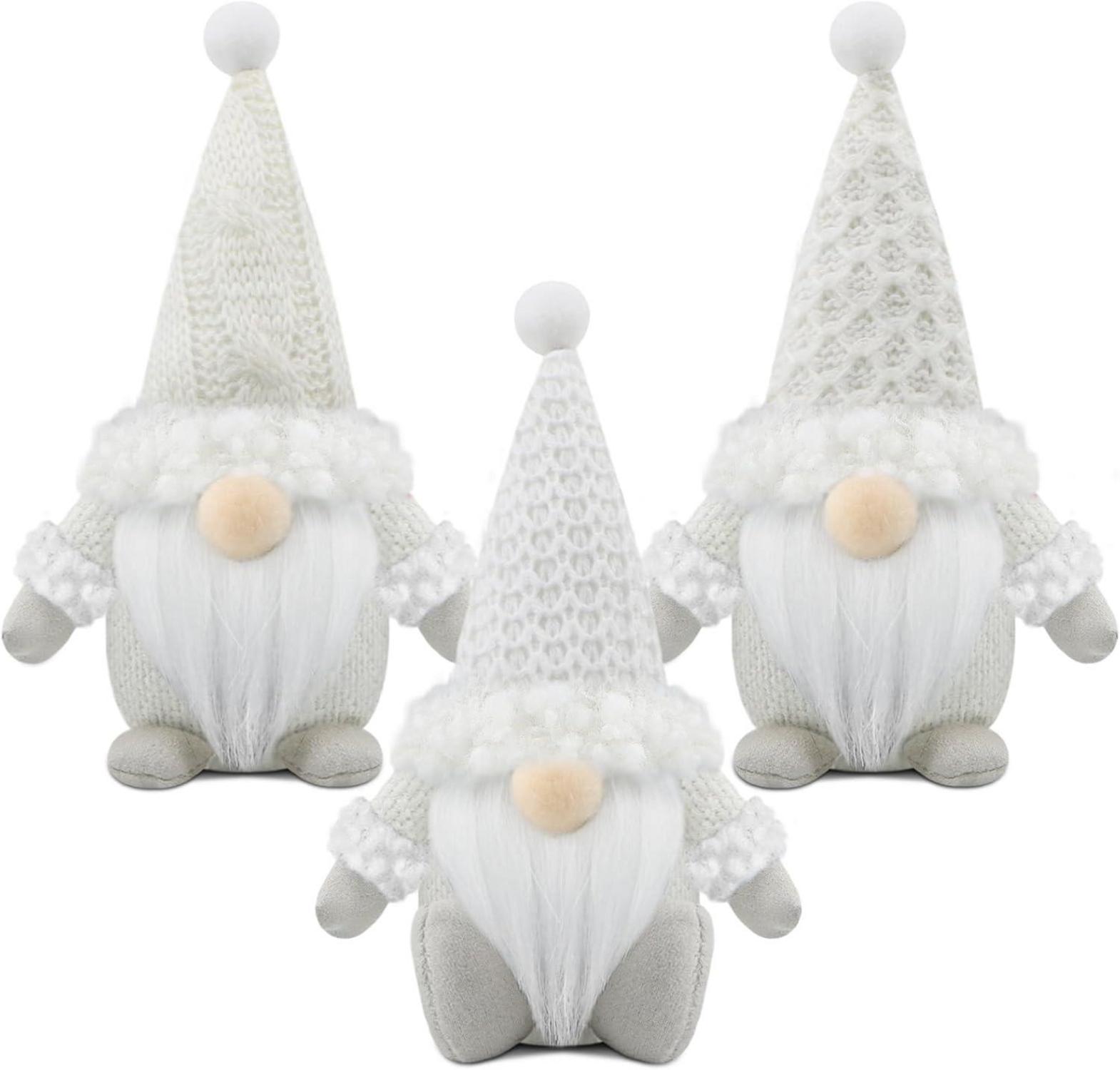 3er Set Weihnachtswichtel Figuren Weihnachtsdeko Home Weihnachten Deko