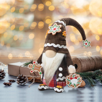 Weihnachtswichtel Figuren 43cm Braun Weihnachtsdeko Zubehör