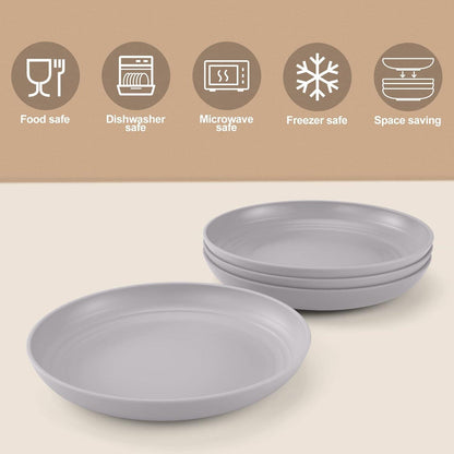 Odoland 23cm tiefe Speiseteller Set
