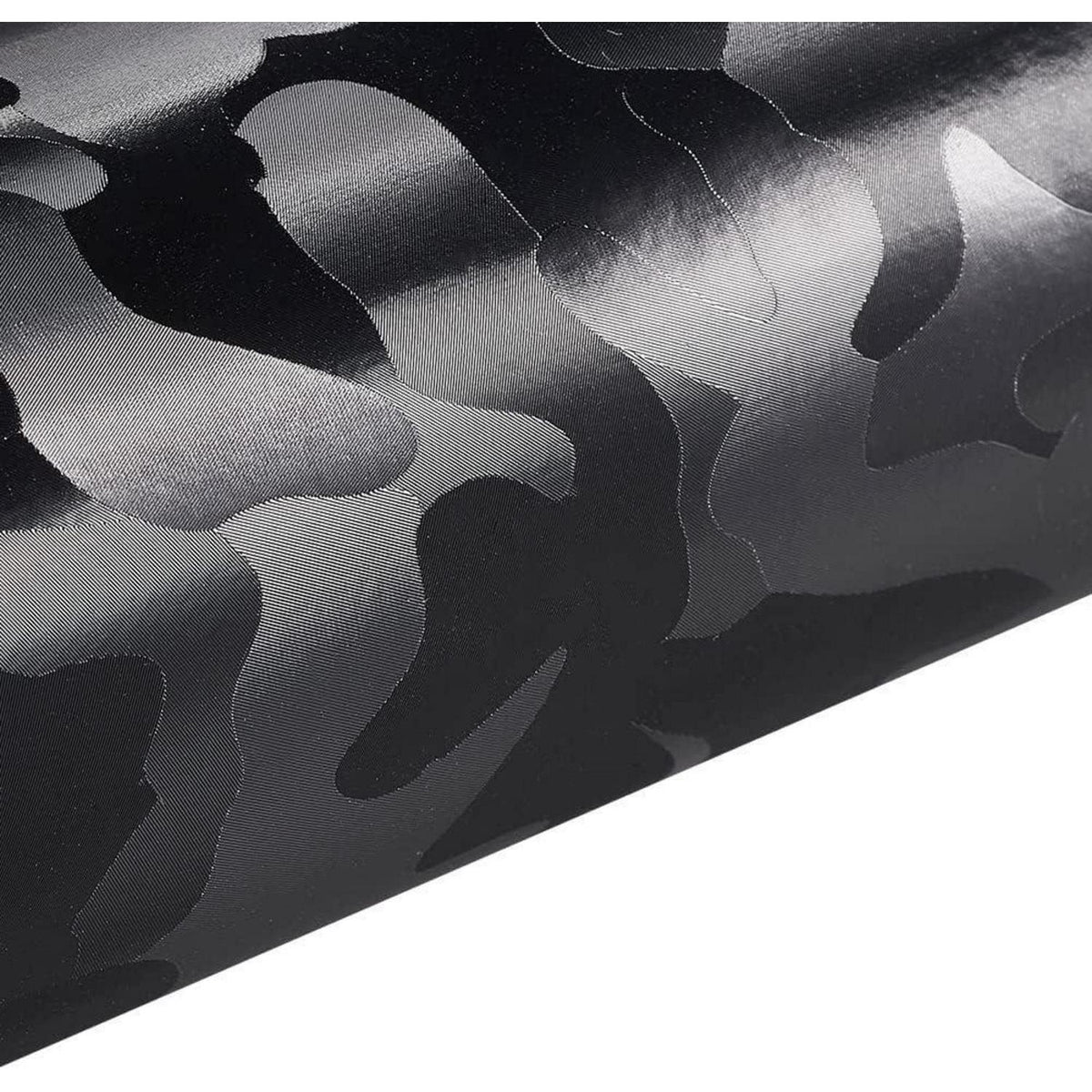 Autofolie Camouflage Schwarz Glänzend Matt – Car Wrapping Folie 45x152cm
